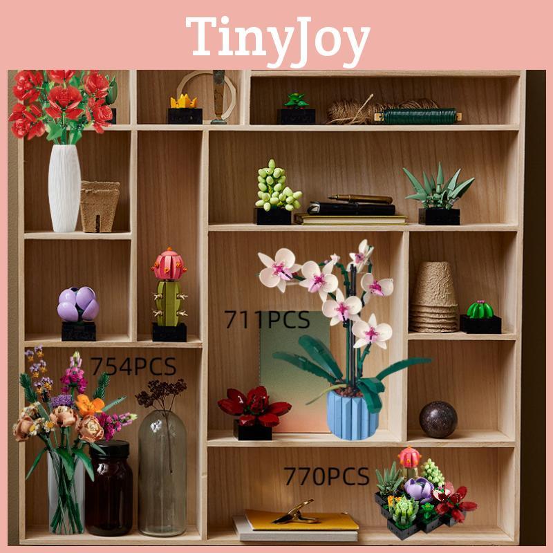 Plastic Butterfly Orchid Bonsai Flower Cluster