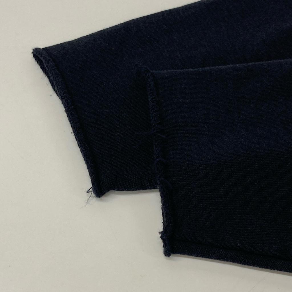 KATHARINE HAMNETT [x Ron Herman] Navy Cut-off Glamour Sleeve Sweatshirt Tops XS NavyUsed