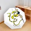 Marsupilami Pattern Pattern New Style Umbrella, 1 Piece Automatic Folding Umbrella, Portable Foldable Travel Umbrella, Outdoor Umbrella,Birthday Gift