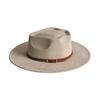 New arrow top suede top hat jazz hat fashion pose catwalk hat DIY top hat