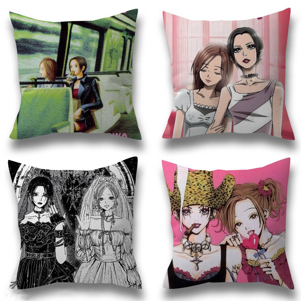Classic Anime NANA girl Cushion Cover Decorative Pillow Sofa Home Decor case pillow cases