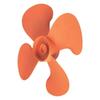 TRUSCO Plastic Blades for Industrial for 10mm Hole Diameter TF-45-10 Fans, 45cm,
