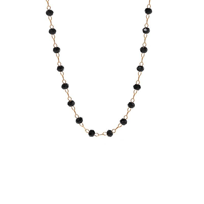 Alloy zircon necklace new light luxury niche jewelry women's simple fashion versatile collarbone chain