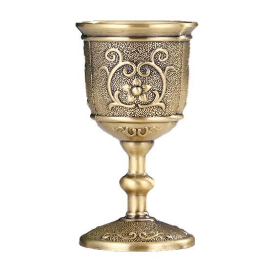 Praktické galvanické pokovování proti pádu Pěkně vypadající starožitný mini hrnec na víno Šálky na párty Dekor na víno Džbán na víno