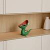 Echse Seifenschale Niedliche Arbeitsplatten-Seifenschale mit Abflussloch für Waschbecken im Badezimmer Lustige Cartoon-Echse Organizer-Schale für Schlüssel Schmuck Süßigkeiten