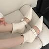 Eilyken Street Design Belt Buckle Hollow Out Women Ankle Boots Sandals Pointed Toe Thin Low Heels Ladies Shoes