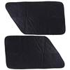 2Pcs Anti Scratch Dog Car Door Protector Black Rear Seat Pet Door Stop Car Accessories
