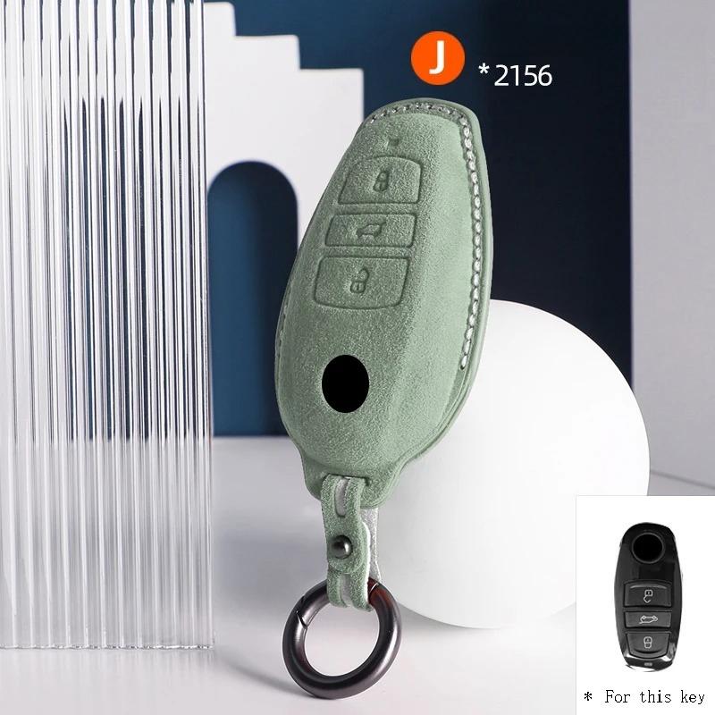 High-Quality Car Key Case Cover Holder Key Shell Buckle For Vw Volkswagen 2010 - 2014 Touareg 3 Button Keychain