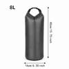 Taffeta Fabric Roll Top Sack 8L/40L/70L/8L+40L+70L Lightweight Storage Pouch  Kayaking