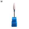 Ceramic Grinding Head Nail Art Drill Bit Polish Cuticle Manicure Machine Cutter