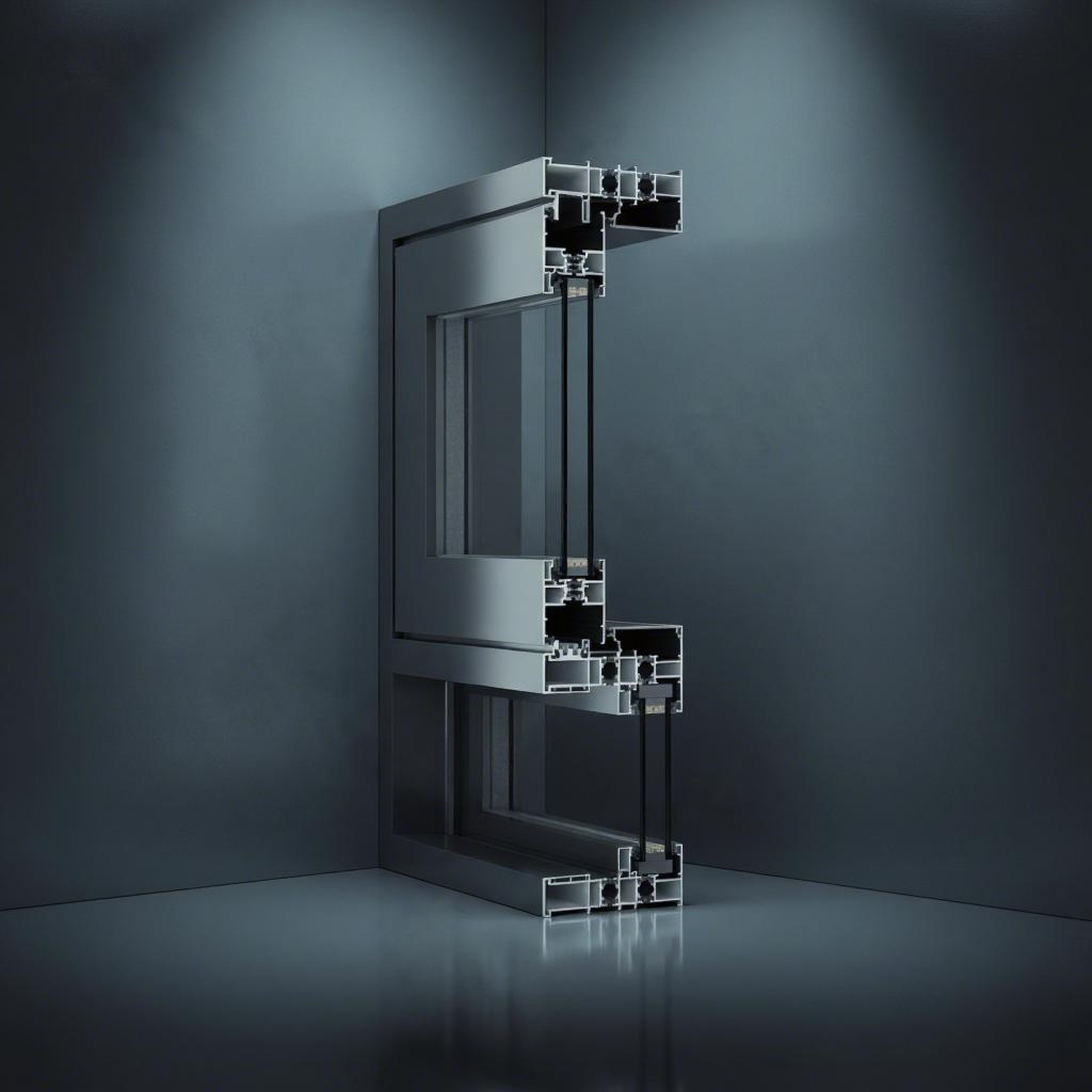 Europe Two Way Open Aluminum Tilt-Turn Casement Window with Modern Thermal Break Design 6000 Series Welding & Bending Services Multiple sizes