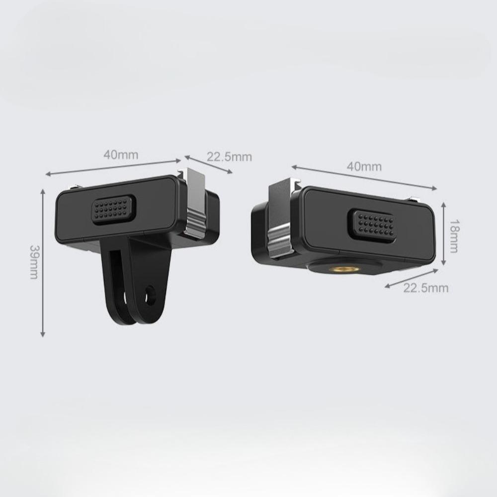 For DJI Action 5Pro 4 3 Quick Release Magnetic Adapter Base Mount Magnetic Adapter Mount Bracket For DJI Action 5 Pro OSMO360