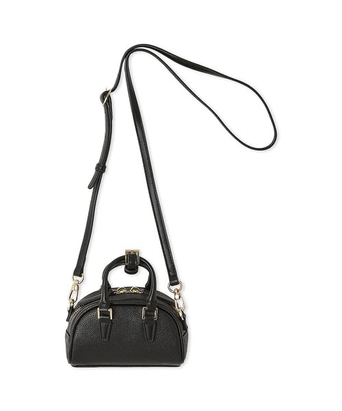

FRAY Round Micro Mini Boston Bag FWGB254349 BLK F I.D. чёрный