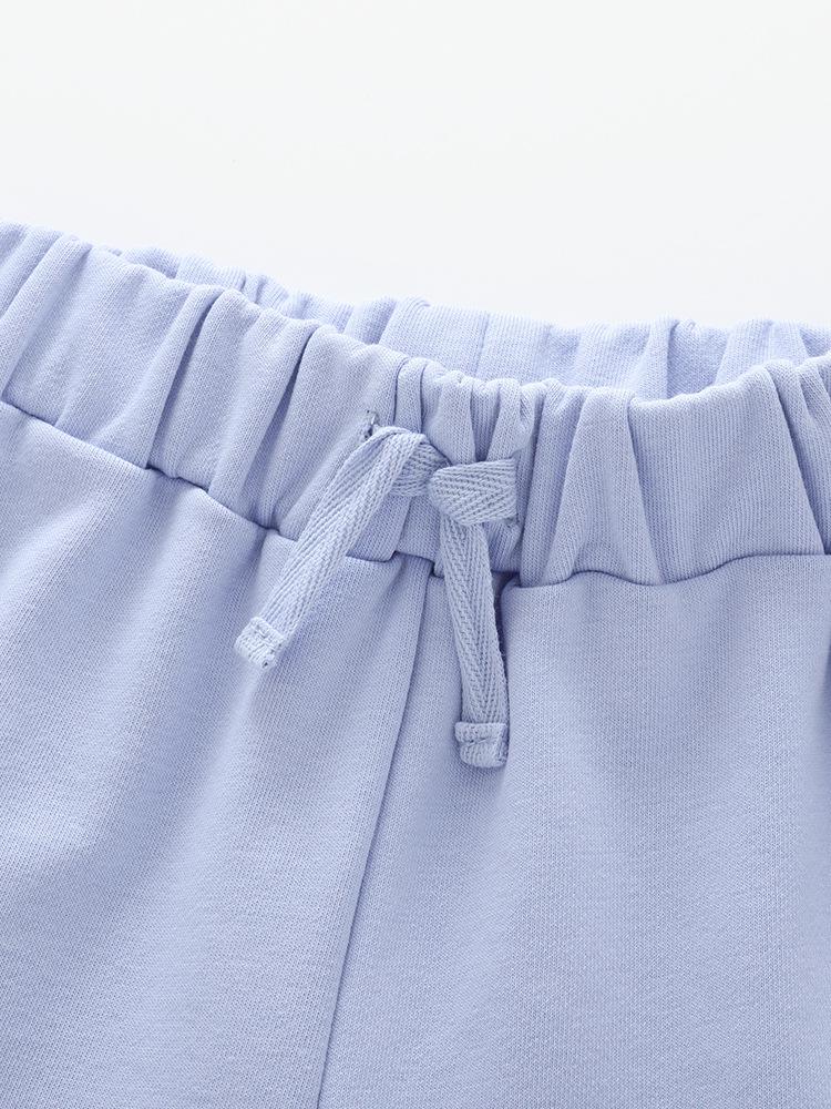 Malwee Girls' Summer Sweatpants: New European/American Style Cute Shorts for Toddlers & Young Girls.