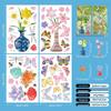 2026 New Spring Butterfly and Flower Electrostatic Window Stickers: Decorative Wall and Door Decals
