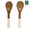 Set de Couverts de Service en Bois de Manguier Dune 30cm