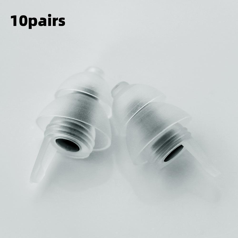 HUAK Reusable High Fidelity Concert Silicone Ear Plugs for Noise Cancelling Musicians Motorcycles Sleeping Work, Study, Swim