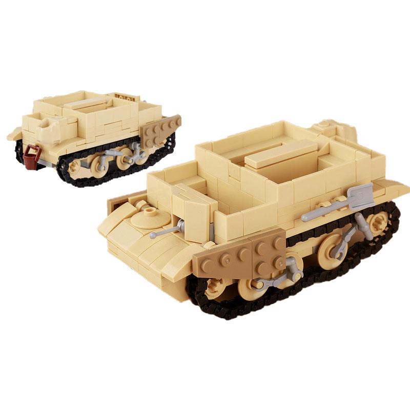 High-Quality Moc Army style Armored combat vehicle High-Quality Car High-Quality Building High-Quality Blocks High-Quality British High-Quality