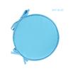 Indoor Outdoor Solid Color Washable Removable Home Decoration Chair Cover Seat Pad Round Cushion