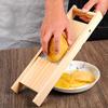 Multifunctionele Wooden Vegetable Cutter Including Steel Blade Slicer Potato Peeler Carrot Cheese Grater Kitchen  Tools