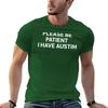 please be patient i have autism T-Shirt man clothes vintage clothes plain oversized graphic t shirts