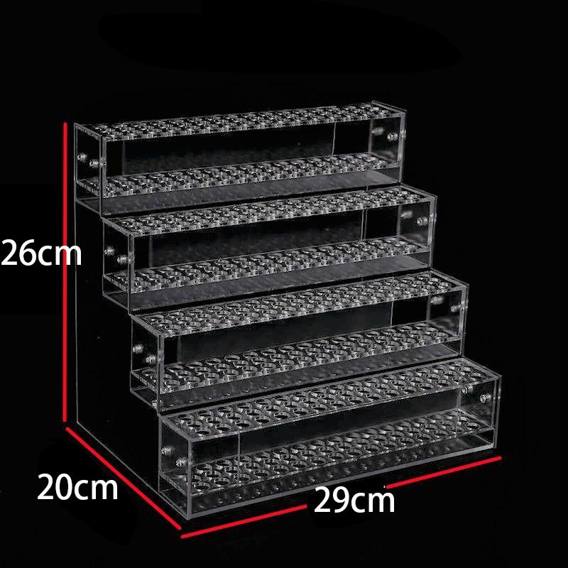 Pen Holder Acrylic Pen Display Stand Holder for Vendors,Beadable Pens Display Organizer Paint Brush Storage Makeup Brush Rack
