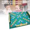 100PCS English Spelling and Word Game Crossword Matching Letter Table Game for Crafts Letters Education Games and DIY