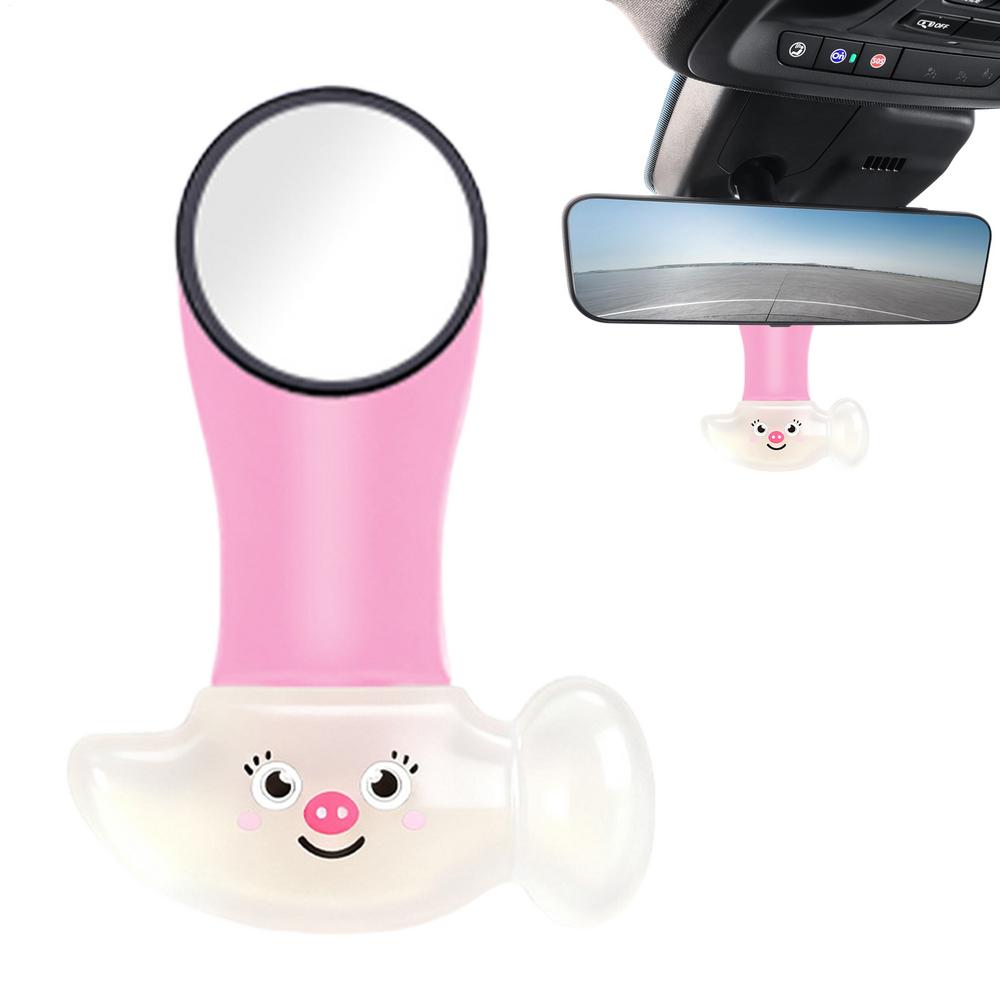 Auto Duftbaum Klebend Rutschfest Cartoon Tier Design Auto Lufterfrischer Rückspiegel Ornament Für Anhänger Wohnmobil