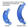 Toy Car Track Connectors 90 Degree Replacement Racetrack For Toy Car Vehicle Racetrack Building Parts For Kids Toddler Playing