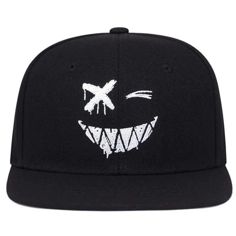 Unisex  Embroidery Hip-Hop Hats Spring Autumn Adjustable Casual Snapback Baseball Caps Outdoor Sunscreen Hat