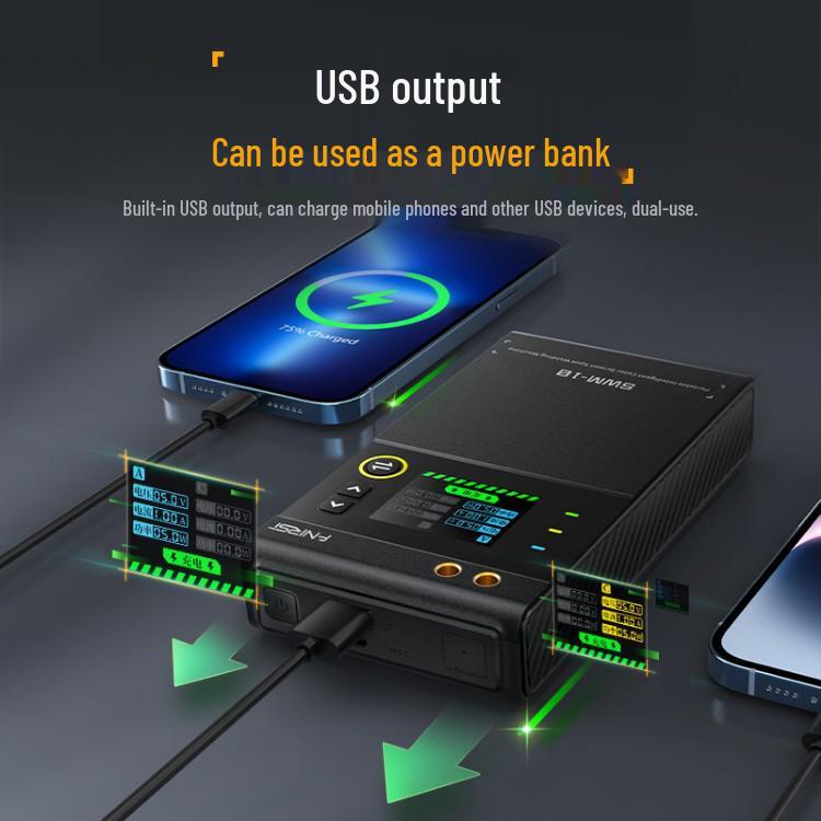 FNIRSI SWM-10 Portable Spot Welder for 18650 Mobile Phone Lithium Battery Repair