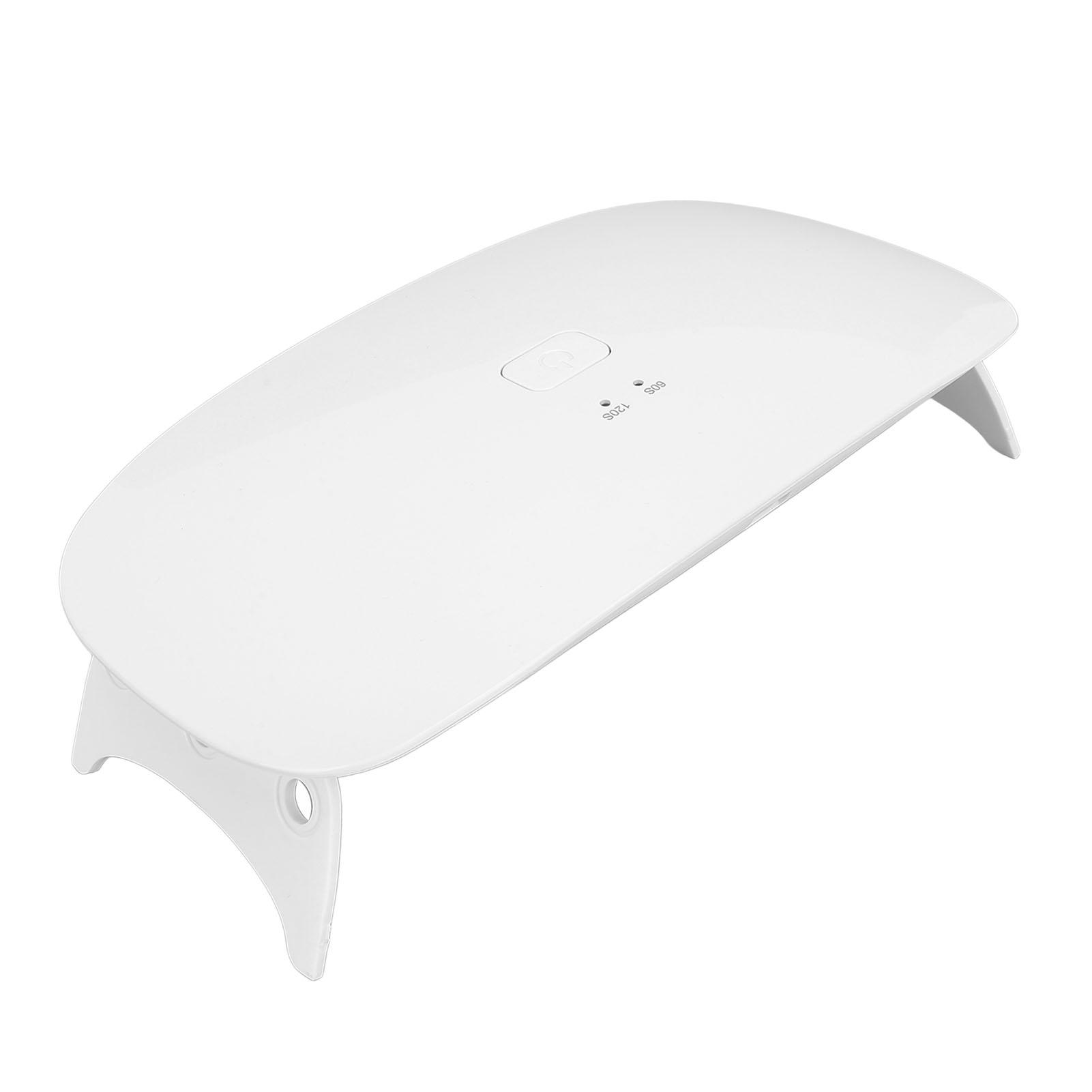 

УФ-лампа для смолы 60 с 120 с 2 настройки таймера LED УФ-лампа с двумя источниками света для быстрого отверждения ювелирных изделий