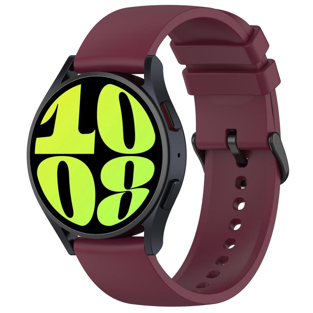 Extra Large Silicone Strap for Samsung Galaxy Watch 6 - 20/22mm Flat Head