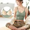 Backless Bra with Bra No Steel Comfortable One Size Fits Perfect for Day and Perfect for Home or Outing Y-KINZ Women's U-Back Top, Wireless, Cups,