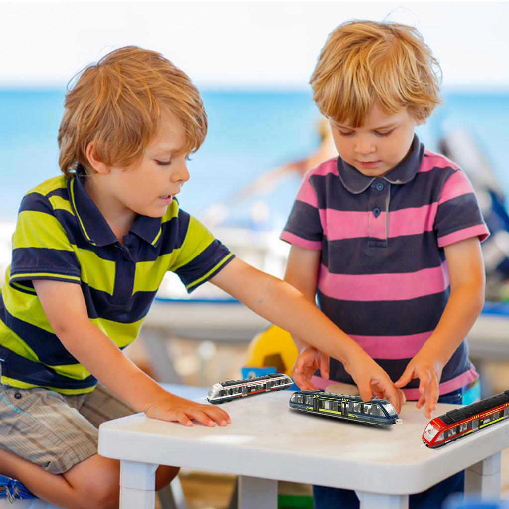 Simulation Alloy Metal High Speed Rail Diecast Train Model Model Children Educational Toy Train Gift Toys Toys Alloy Boys