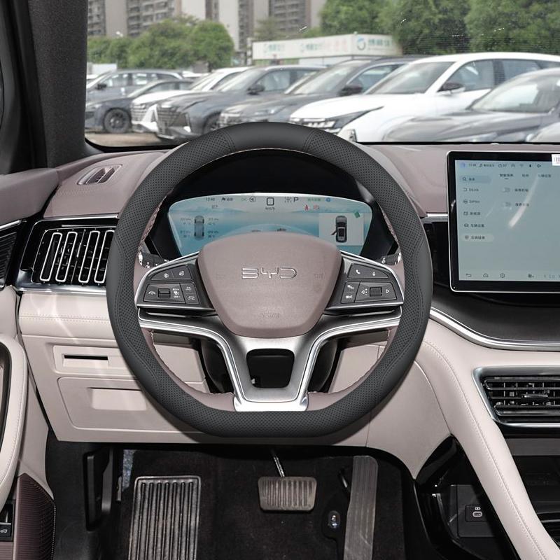 BYD Song L DMI Lenkradabdeckung: Rutschfest, Geruchlos, Einfache Montage, Passend für 25 E-Fahrzeugmodelle