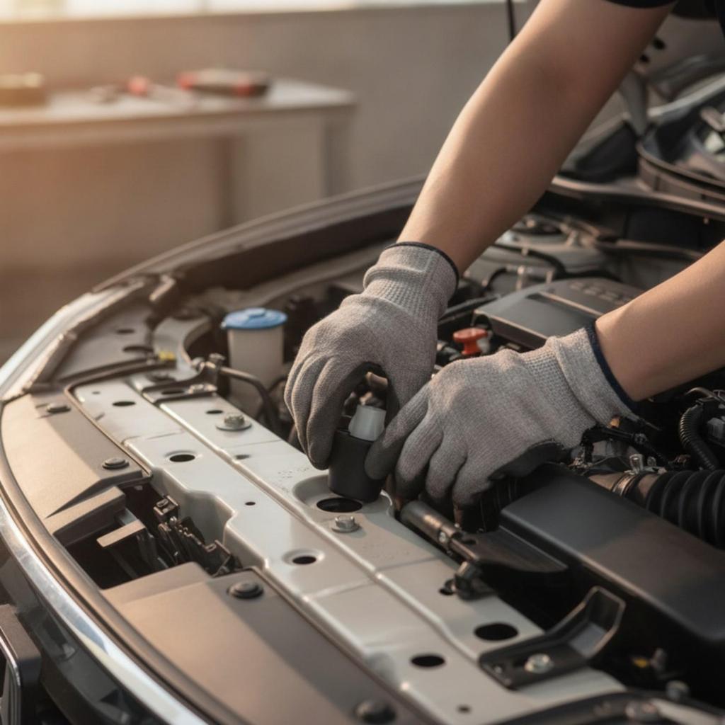 Rubber Hood Bump Stop Easy to Install Vehicle Component Noise-Reducing