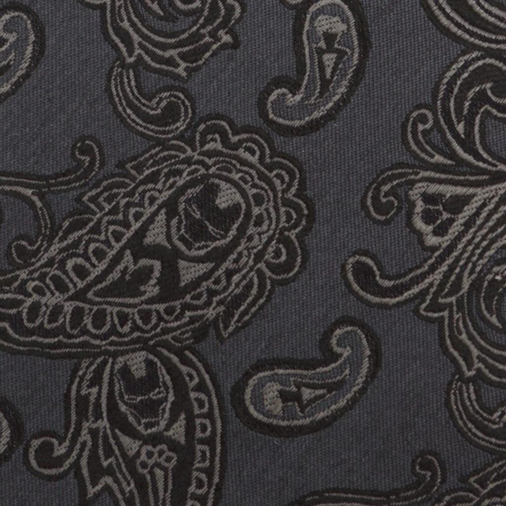 Marvel Iron Man Paisley Tie [Cufflinks] mv-imps-gry-tr