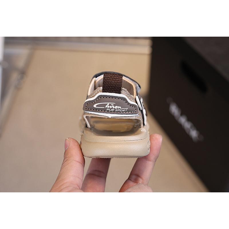 Summer new kids sandals baby beach shoes soft sole 1-3 years old baby shoes open-toe sandals