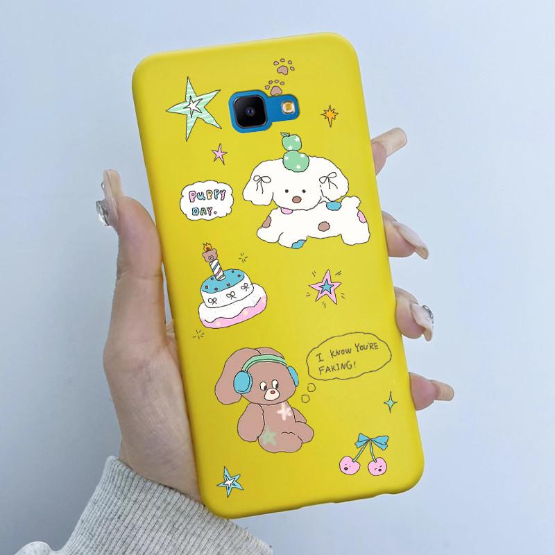 For Samsung J4 Core J410 Case Soft TPU Silicone Cover Cute Astronaut Panda Phone Case For SM-J410D SM-J410F SM-J410G Coque Funda