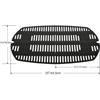 Cast Iron Cooking Grates for Weber Q300,q320,q3000,q3100,q3200 Series Gas Grill - Replacement Parts for Weber 7646