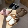 Cotton Slippers for Women - Warm Autumn/Winter Non-slip Indoor/Outdoor Plush Shoes