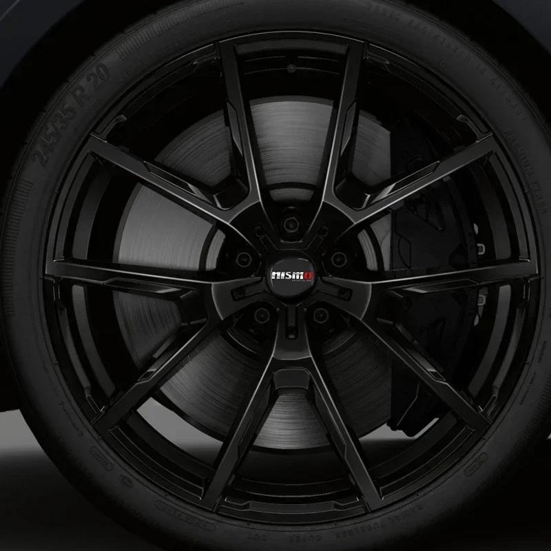 4Pcs 56mm Car Wheel Center Hub Caps Logo Sticker For Nissan Nismo Qashqai J10 Juke Micra Leaf Sentra Patrol Y61 Note Accessories