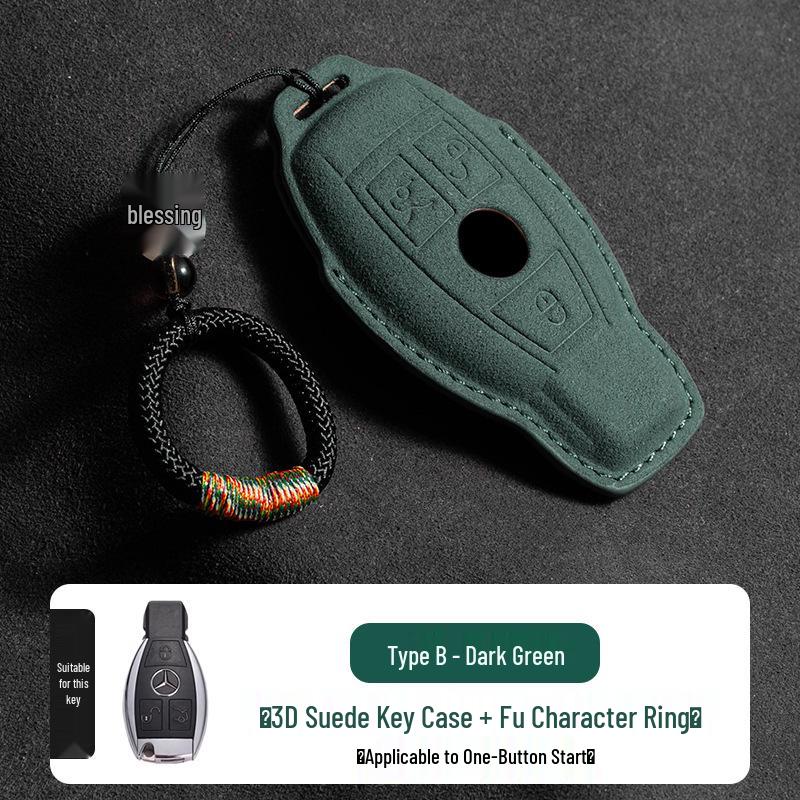 

Mercedes-Benz Key Case for GLC, GLE, GLB, GLA, C200L, C260L, E300L, E-Class, S-Class, C-Class