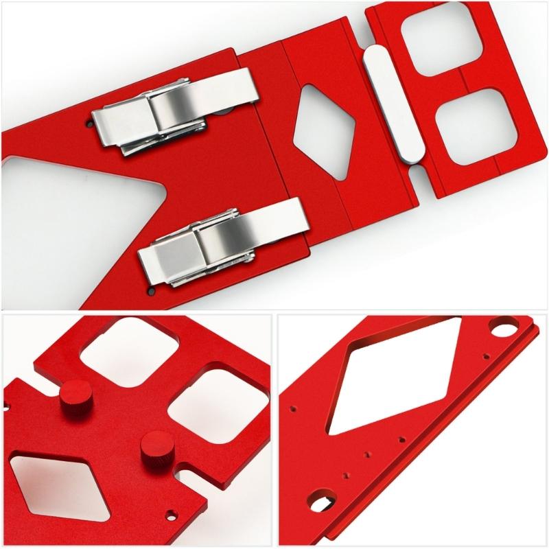 Aluminum 90°Right Angle Guide Rails 90 Degree Angle Stop Precise Cutting Tool For Woodworking And Carpentry Operations