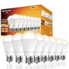 [Set of 8, Eligible Invoice Available] OKALUMI LED Bulbs, E17 Base, Warm White, 60W, Mini Krypton Bulbs, 730Lm Wide Beam, Non-Dimmable, Compatible