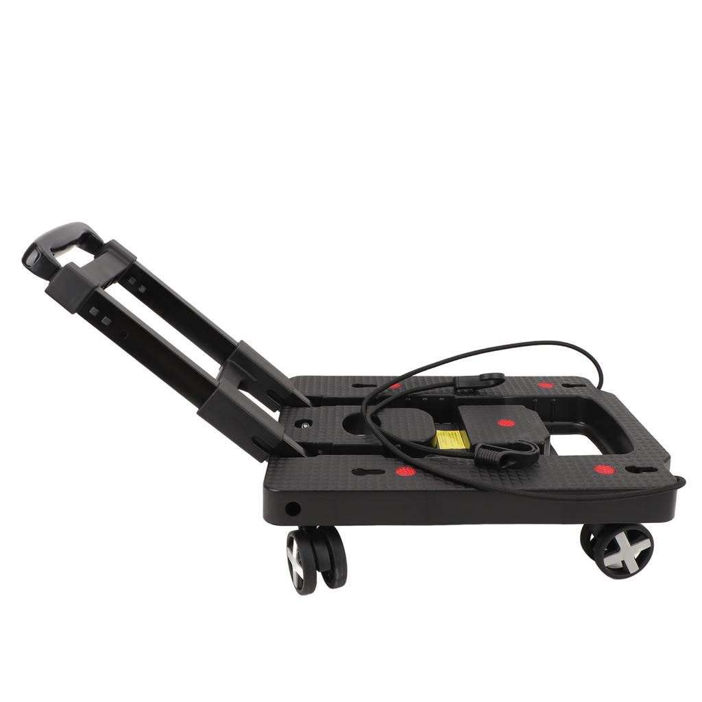 Folding Flat Cart with Wheels Portable Multifunctional Utility Dolly Platform Cart for Shopping