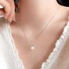S925 Sterling Silver Faux Princess Diana Pearl Necklace - Australian White, High-End Niche Fashion Clavicle Chain for Women