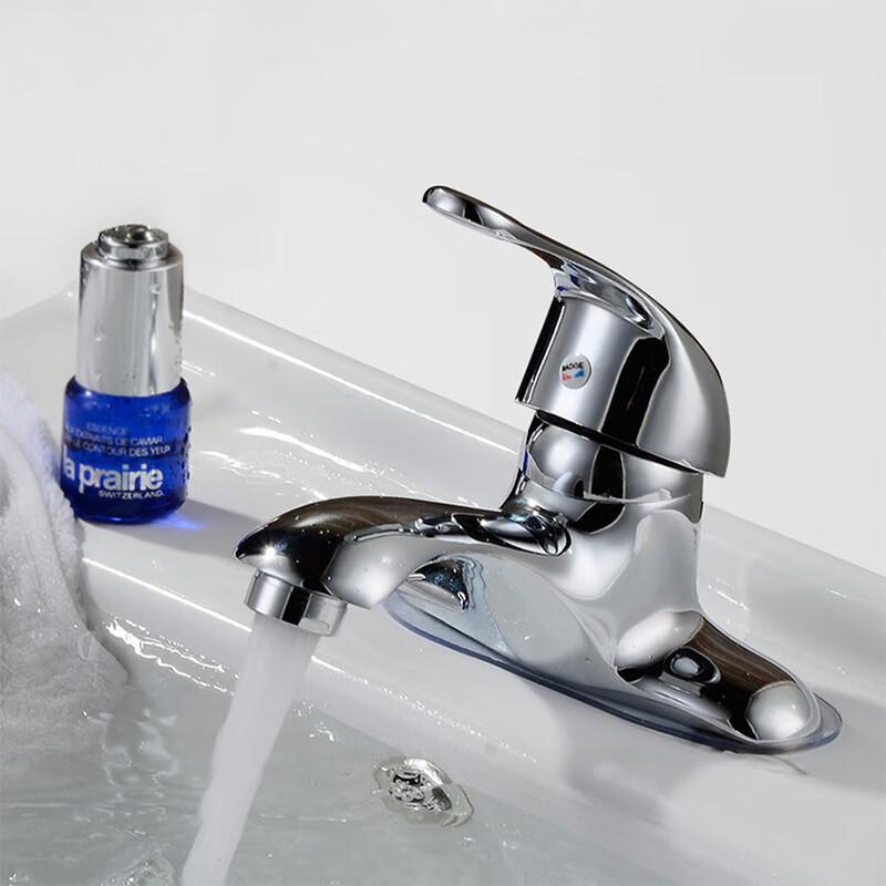 Weimusi Copper Tone Dual Handle Basin Faucet