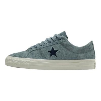 One Star Pro Vintage Wildleder Low Tidepool Grey Unisex Sneaker Navy Egret A04157C